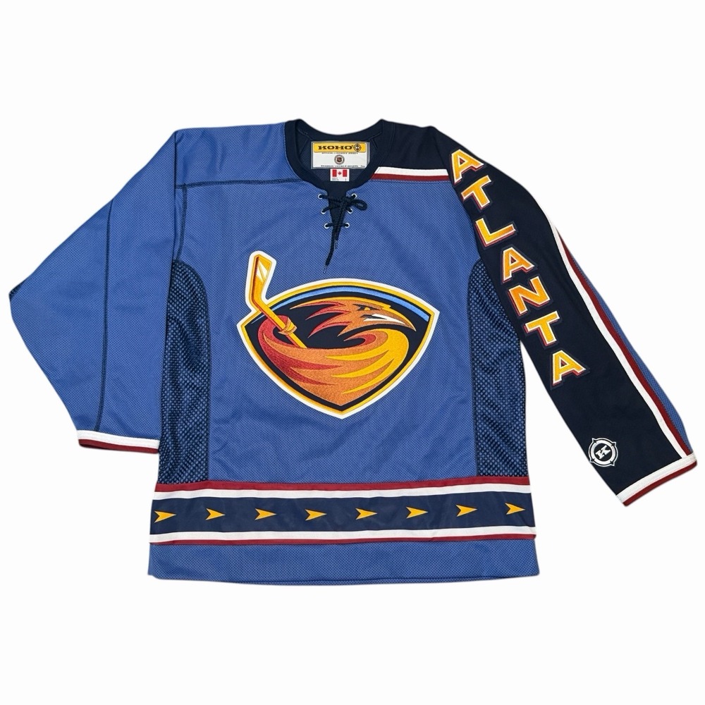 Koho Atlanta Thrashers NHL Official Licensed Hockey Jersey Adult L Canada Made